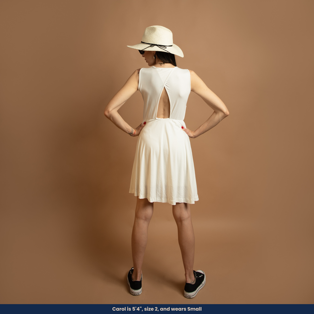 Dani - Sleeveless Cutout A-Line Dress