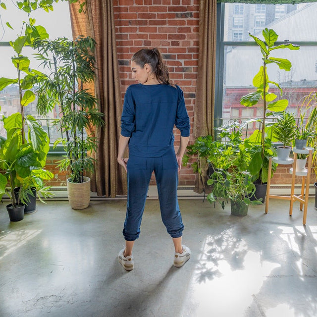 Joana - Long-sleeve top and Jogger (Two-piece set)